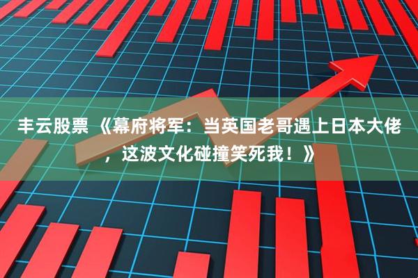 丰云股票 《幕府将军：当英国老哥遇上日本大佬，这波文化碰撞笑死我！》